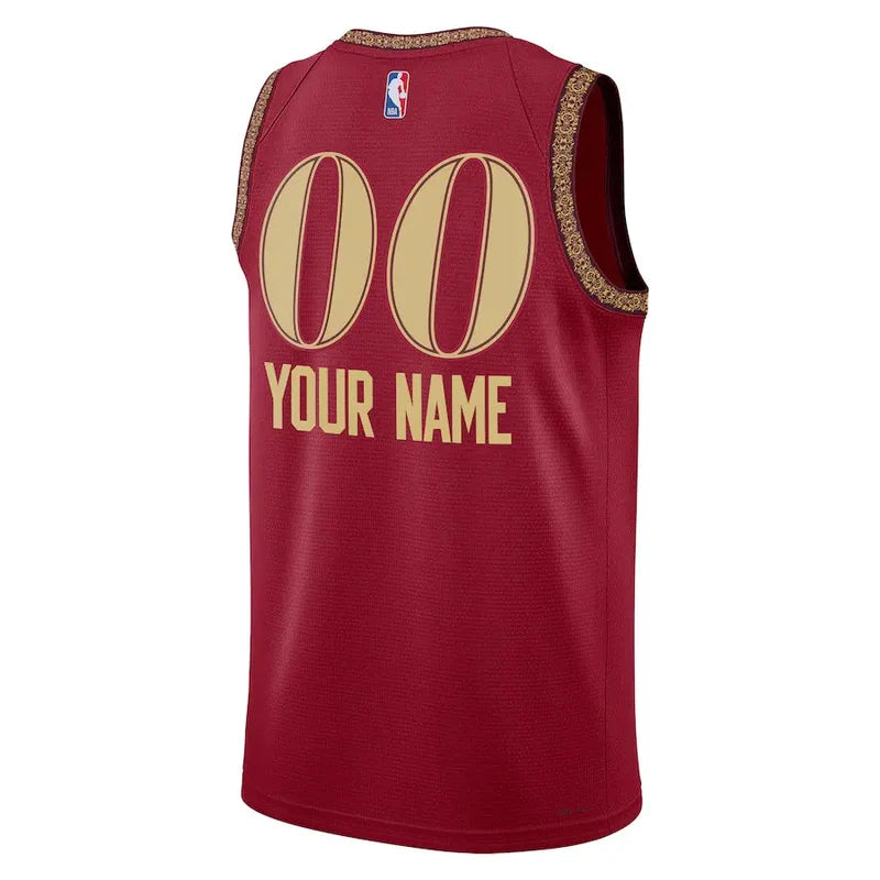 Maillot Cleveland Cavaliers City Edition 2023/2024 - Vue de dos