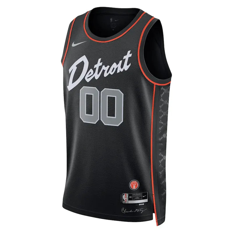 Maillot Detroit Pistons City Edition 2023/2024 - Vue de face