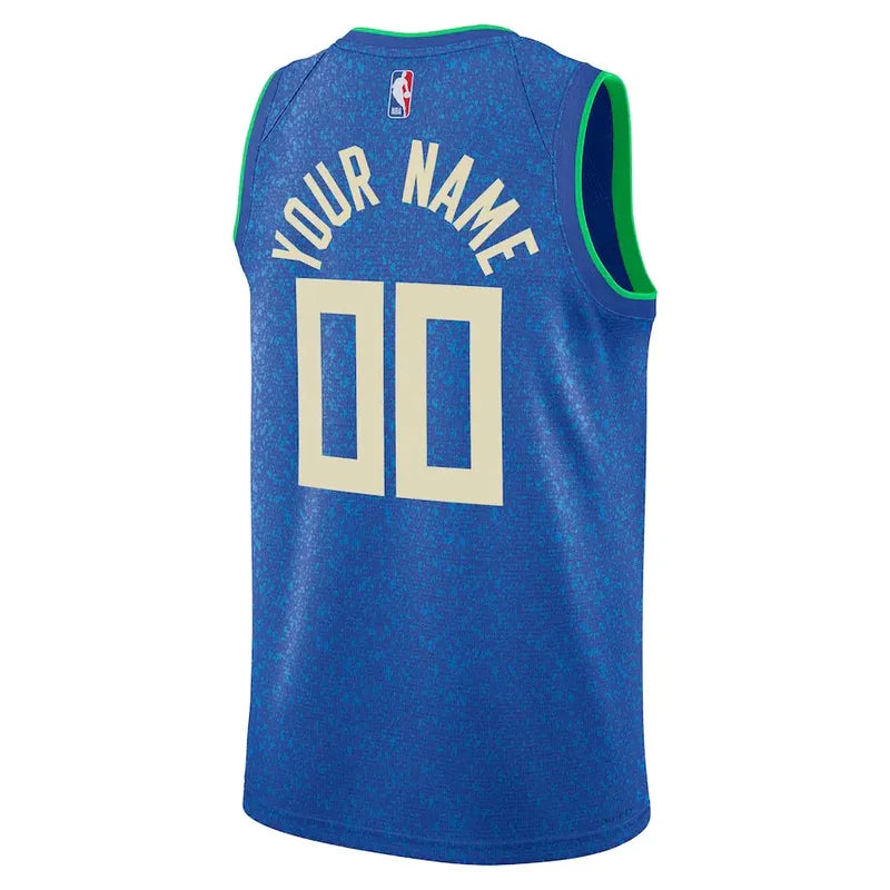 Maillot Milwaukee Bucks City Edition 2023/2024 - Vue de dos