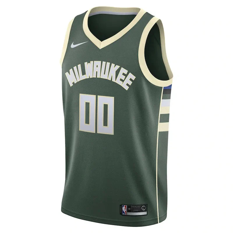 Maillot Milwaukee Bucks Icon Edition 2025/2026 - Vue de face