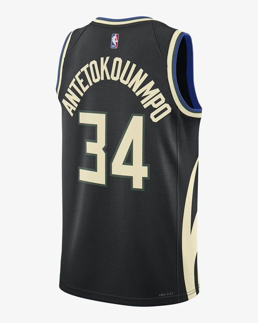 Maillot Milwaukee Bucks Statement Edition 2025/2026 - Vue de dos