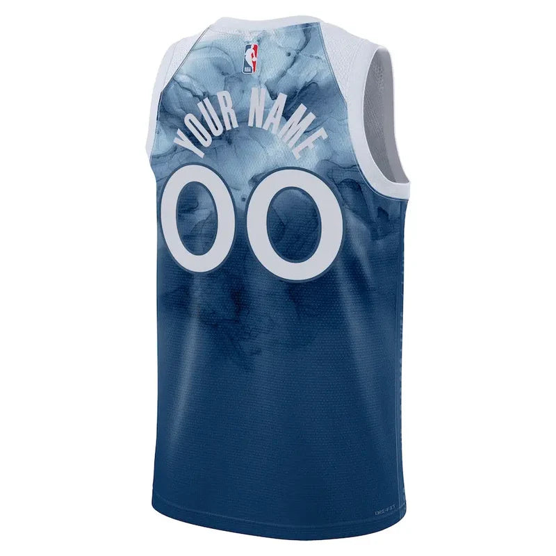 Maillot Minnesota Timberwolves City Edition 2023/2024 - Vue de dos