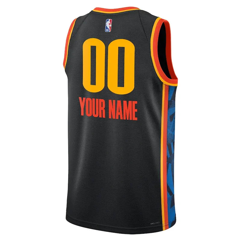 Maillot Oklahoma City Thunder City Edition 2024/2025 - Vue de dos