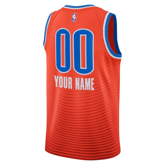 Maillot Oklahoma City Thunder Statement Edition 2025/2026 - Vue de dos
