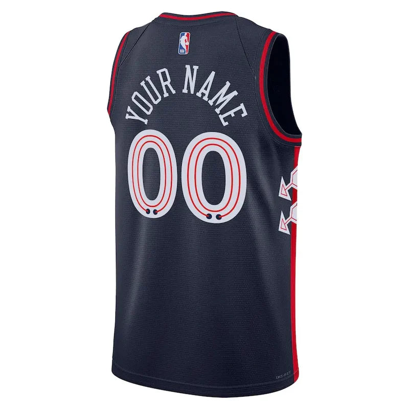 Maillot Philadelphia 76ers City Edition 2023/2024 - Vue de dos