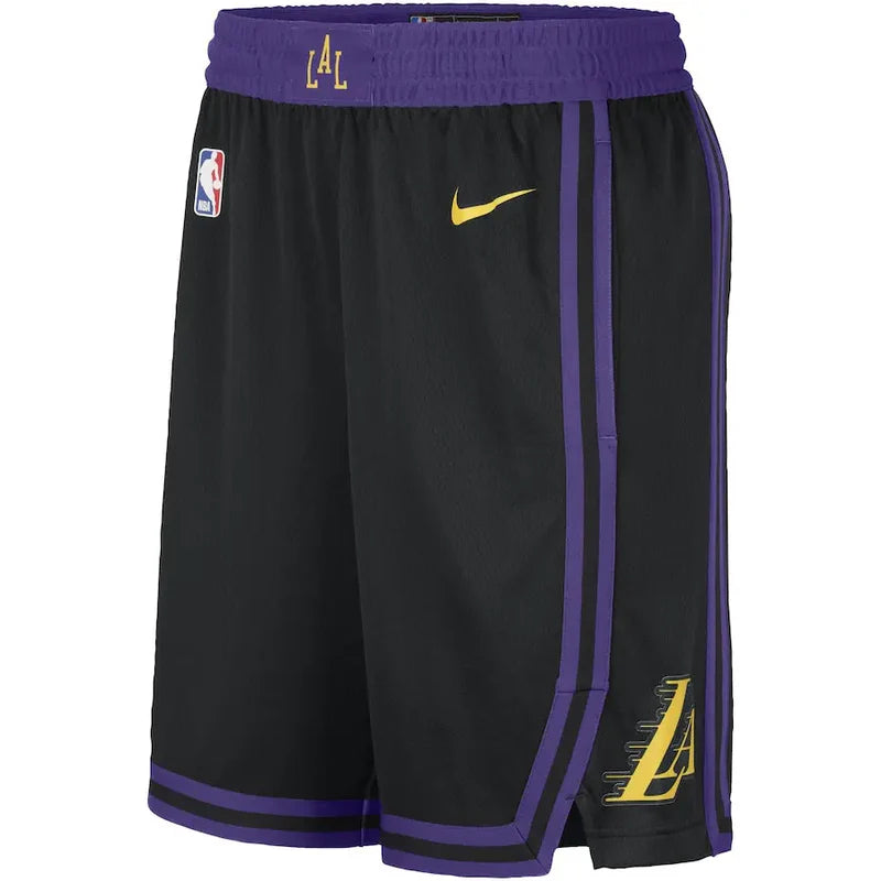 Short Los Angeles Lakers City Edition 2023/2024 - Vue de face