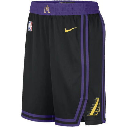 Short Los Angeles Lakers City Edition 2023/2024 - Vue de face