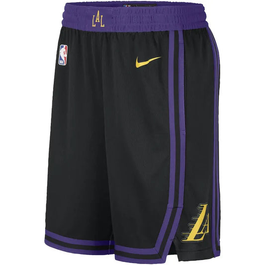 Short Los Angeles Lakers City Edition 2023/2024 - Vue de face