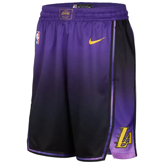 Short Los Angeles Lakers City Edition 2024/2025 - Vue de face